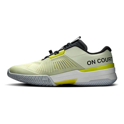 Men's THE ROGER Pro Fire Tennis Shoes Linen and Lime