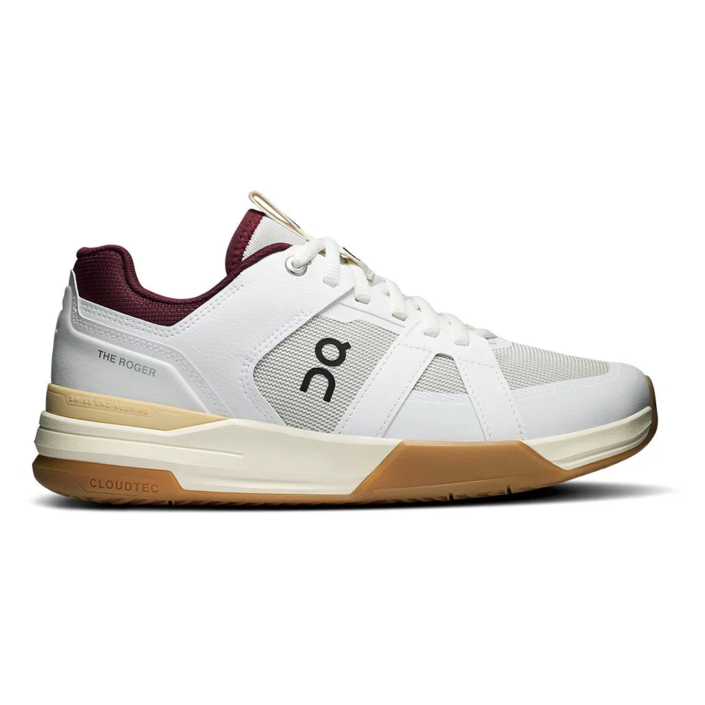 Women's THE ROGER Clubhouse Pro Tennis Shoes White and Ivory