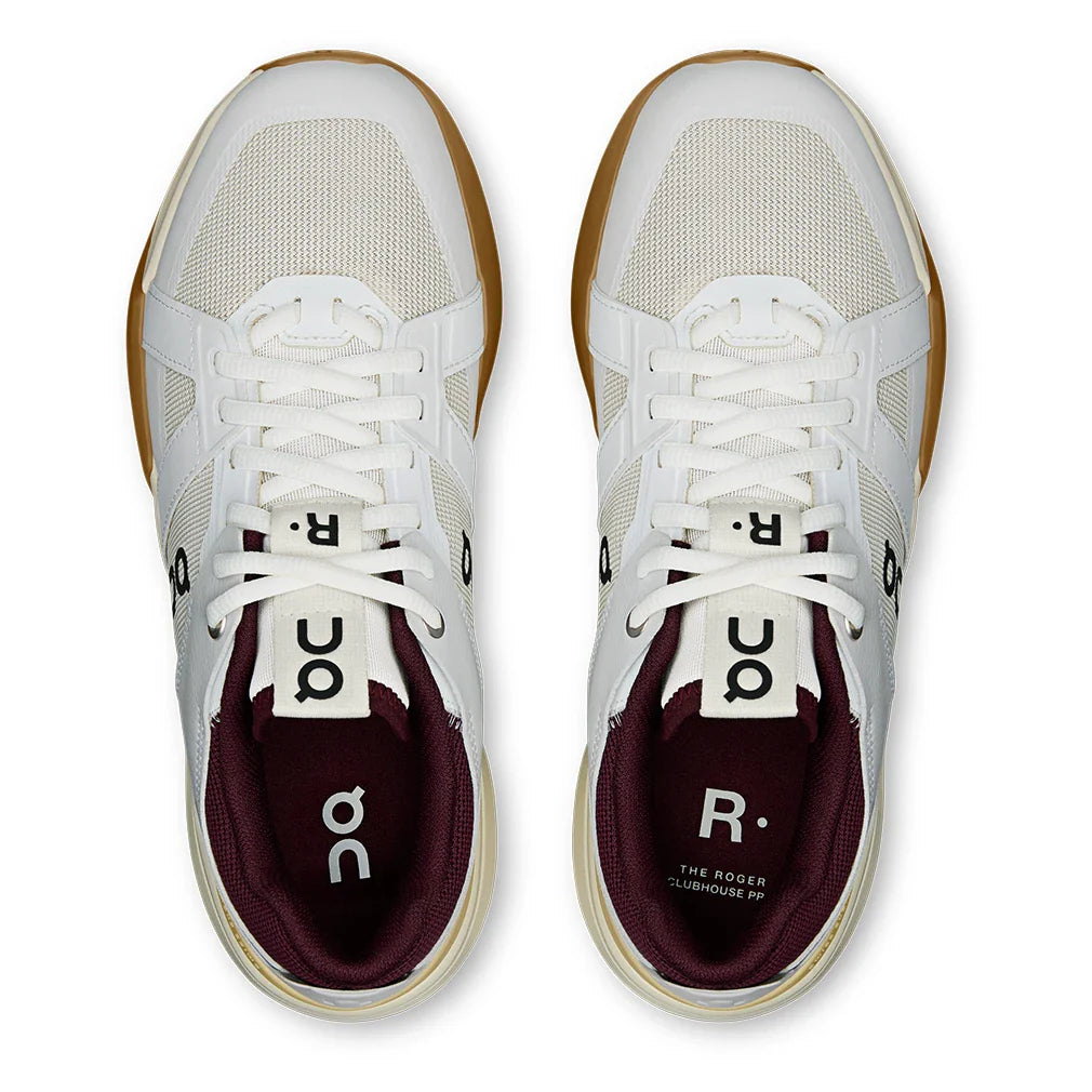 Women's THE ROGER Clubhouse Pro Tennis Shoes White and Ivory