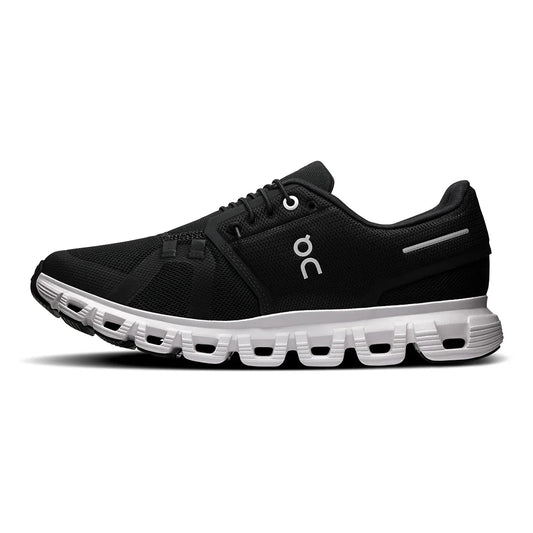 Women's Cloud 6 Shoes Black and White