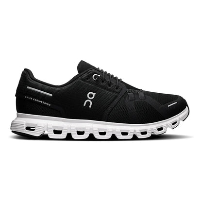 Women's Cloud 6 Shoes Black and White