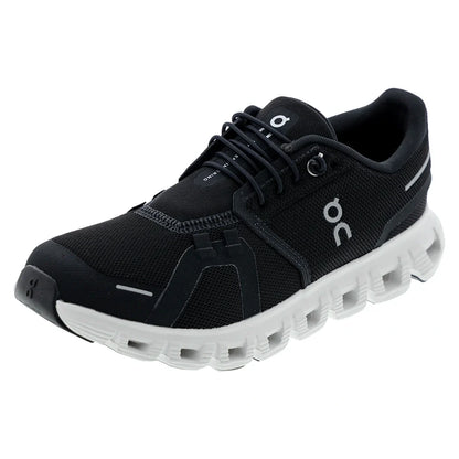Women's Cloud 6 Shoes Black and White-Footwear-On-3WF10060299copy-Tennis Express