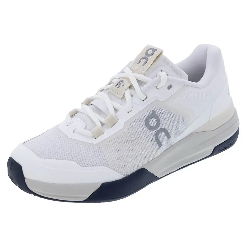 Women's THE ROGER Advantage Pro Clay Tennis Shoes White and Cream-Footwear-On-3WF10713218-U25_bdec0eae-6356-4185-ac58-ae94f3de6375-Tennis Express