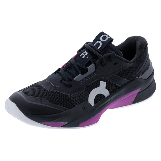 Women's THE ROGER Pro Fire Tennis Shoes Black and Pink-Footwear-On-3WF30032890-F25copy-Tennis Express