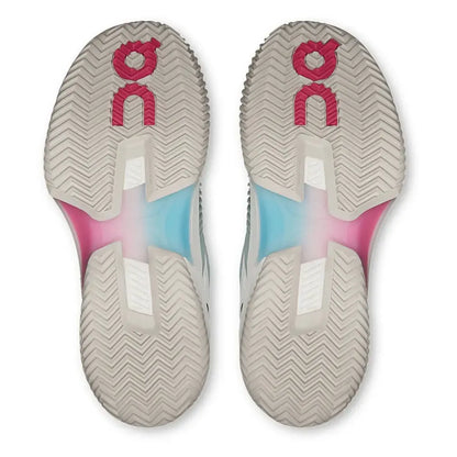 Women's THE ROGER Pro Fire Clay Tennis Shoes Arctic and Pink