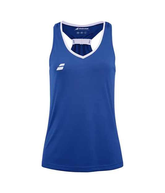 Camiseta Babolat Play Tank Top Mujer Azul