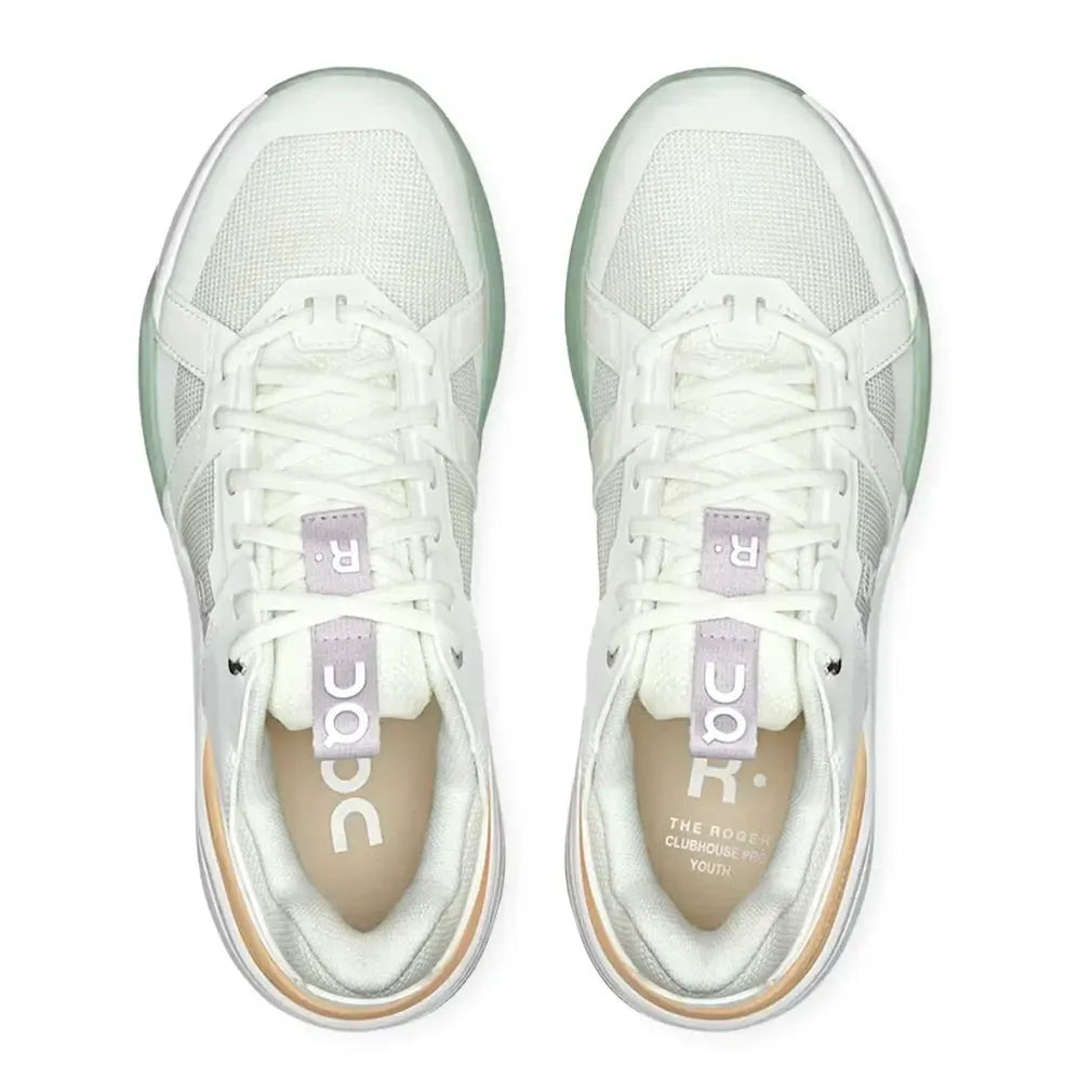 Juniors' THE ROGER CH Pro Tennis Shoes White and Mineral