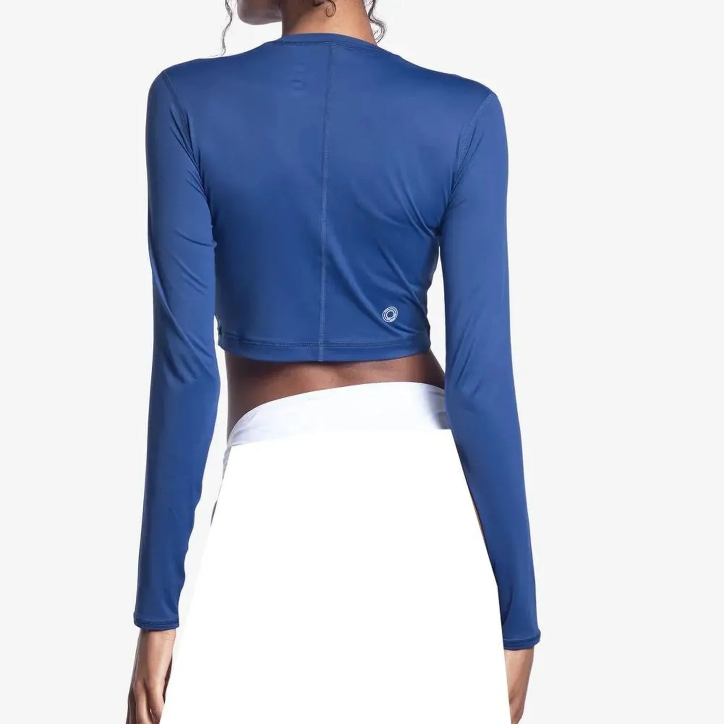 Women's Everyday Long Sleeve Crop Tennis Top