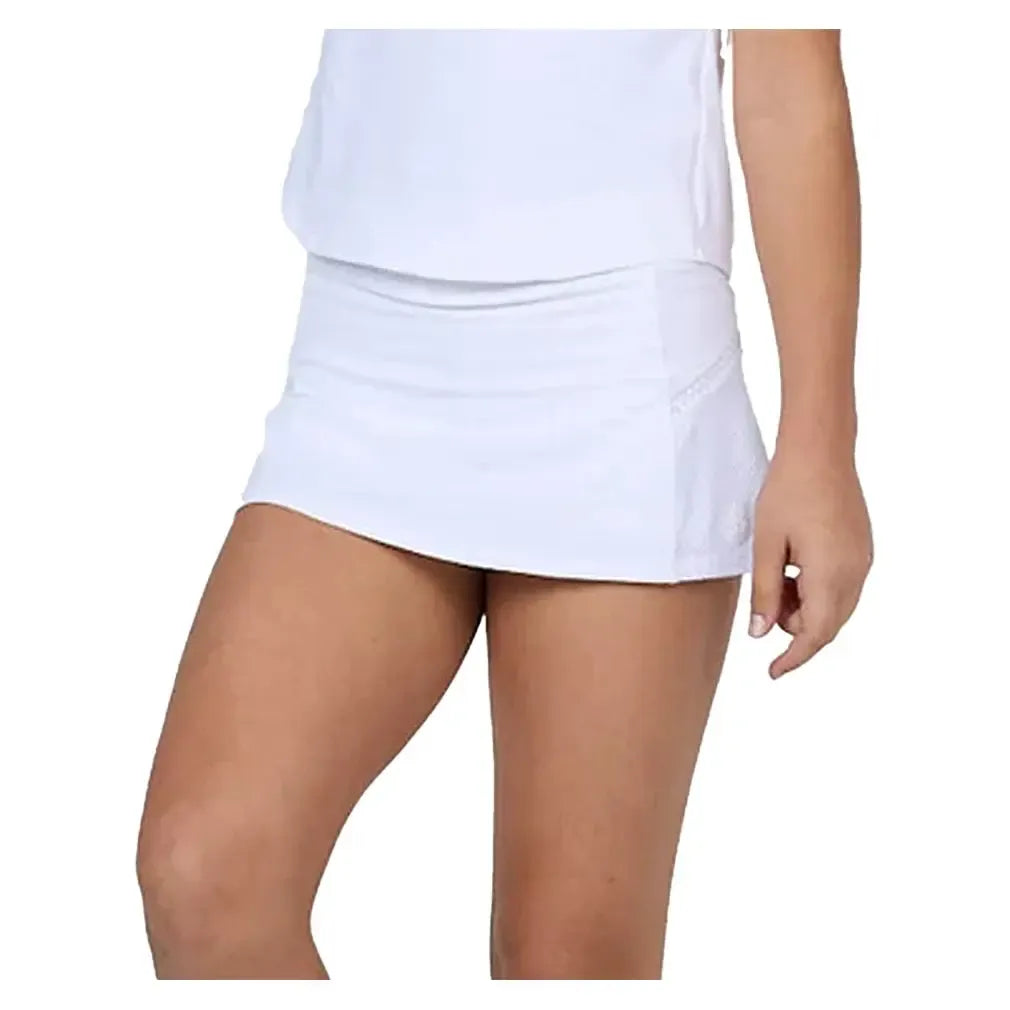 Girls' Tennis Skort White