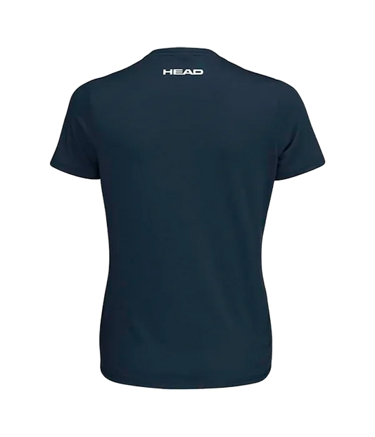 Camiseta Head Club Original Mujer Azul Oscuro Club 2025