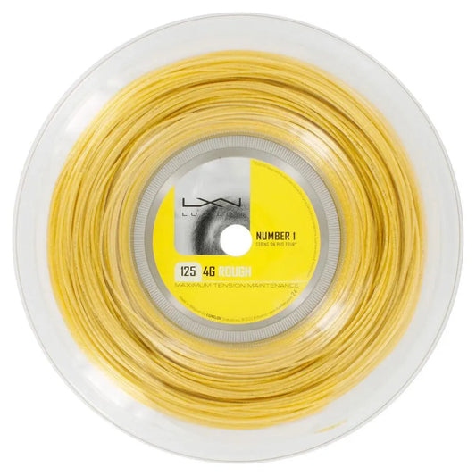 4G Rough 125 17G Tennis String Reel Gold-Strings-Luxilon-43459-DEFAULT-L-Tennis Express