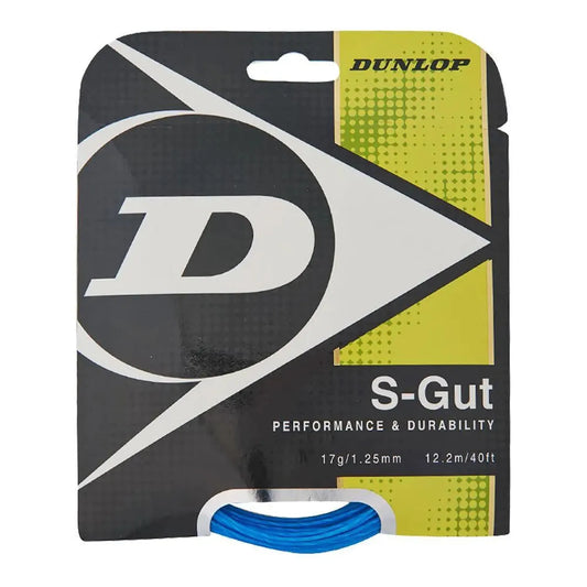S-Gut 17G Tennis String Blue-Strings-Dunlop-43607-DEFAULT-L-Tennis Express
