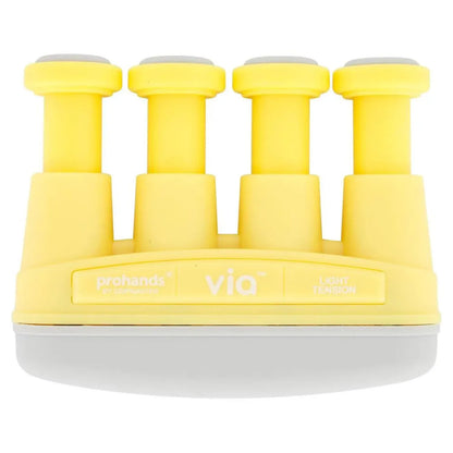 Pro Hands Via Hand Exerciser-Training Equipment-Gripmaster-43784-4LB_YELLOW-L-Tennis Express