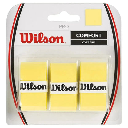 Pro Overgrip 3 Pack-Accessories-Wilson-45179-YELLOW-L-Tennis Express