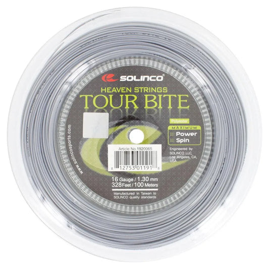 Tour Bite Tennis String Mini Reel Silver-Strings-Solinco-45389-DEFAULT-L-Tennis Express