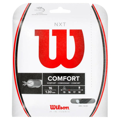 NXT Tennis String-Strings-Wilson-45448-BLACK-L-Tennis Express