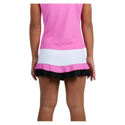 Girls' Pinkology Tennis Skort White and Super Pink