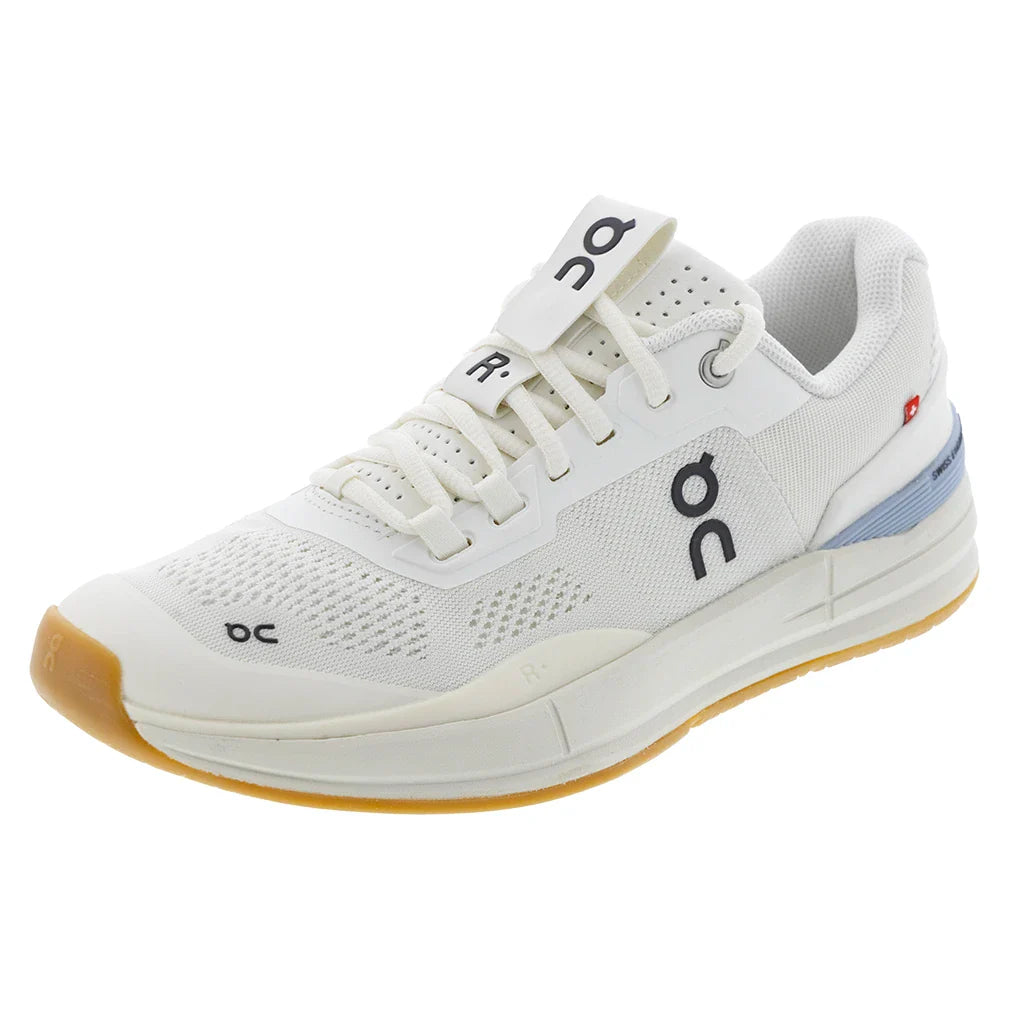 Women's THE ROGER Pro Tennis Shoes Ivory and Chambray-Footwear-On-48-97695-F24copy-622894Tennis Express