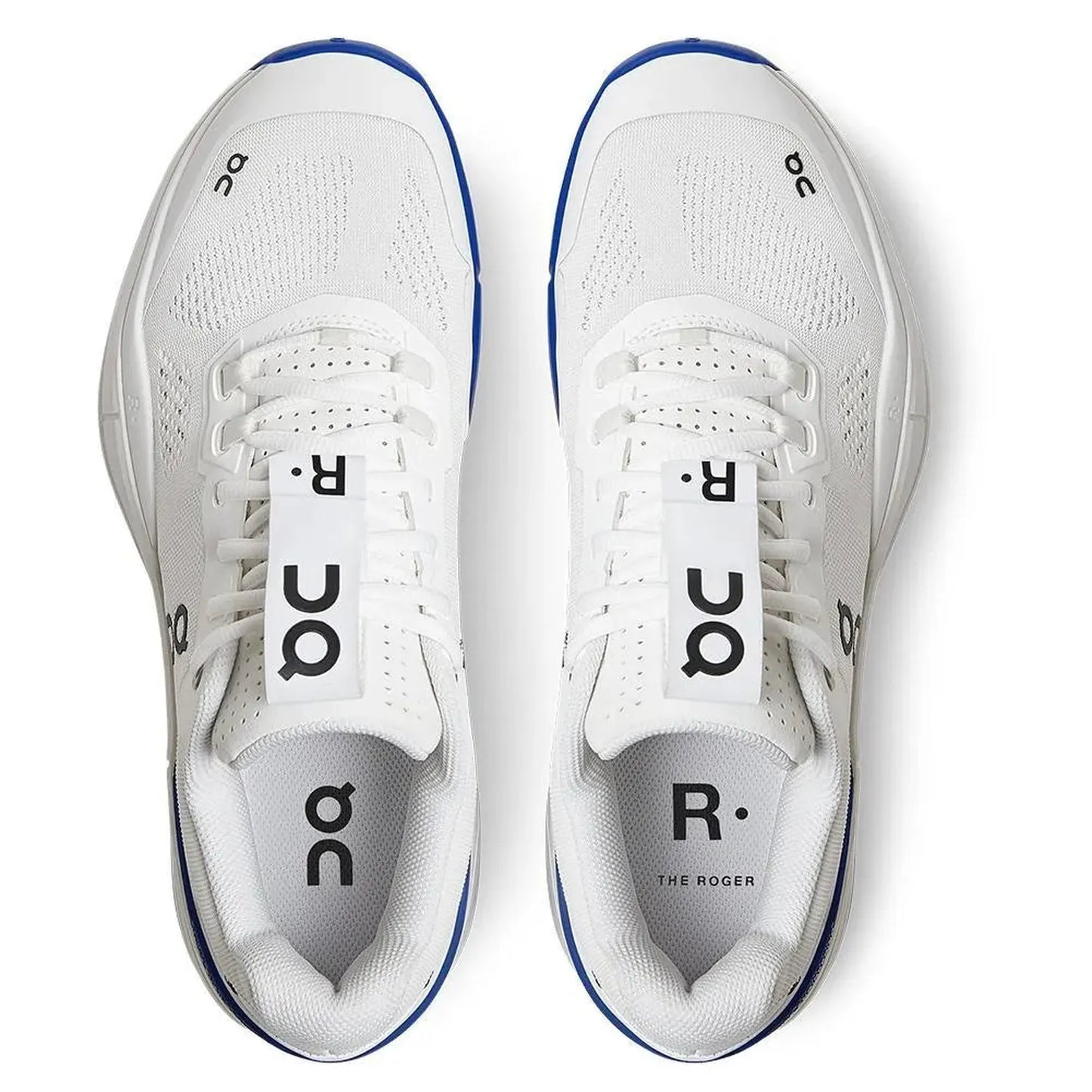 Men's Roger Pro Tennis Shoe White and Indigo