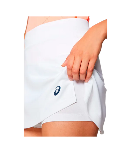 Falda Asics Court Mujer Brilliant White 2025