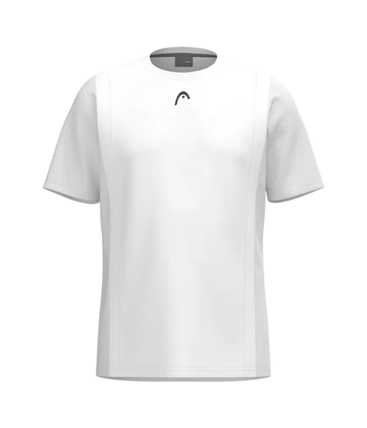 Camiseta Head Club Tech 25 White 2025