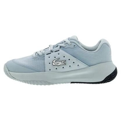 Women's Power Serve Tennis Shoes Light Blue and Navy
