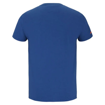 Men's Exercise Big Flag Tennis Tee