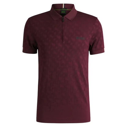 Men's Philix TOC JQ Tennis Top Medium Red-Apparel-Hugo Boss-50538106-614U25-3-Tennis Express