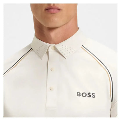 Men's Patteo TOC Tennis Polo Open White