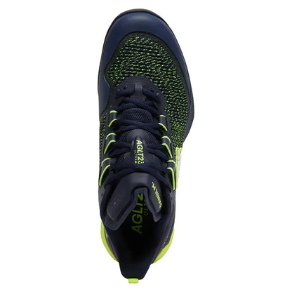 Men's Daniil Medvedev AG-LT23 Ultra Clay Tennis Shoes Navy and Yellow