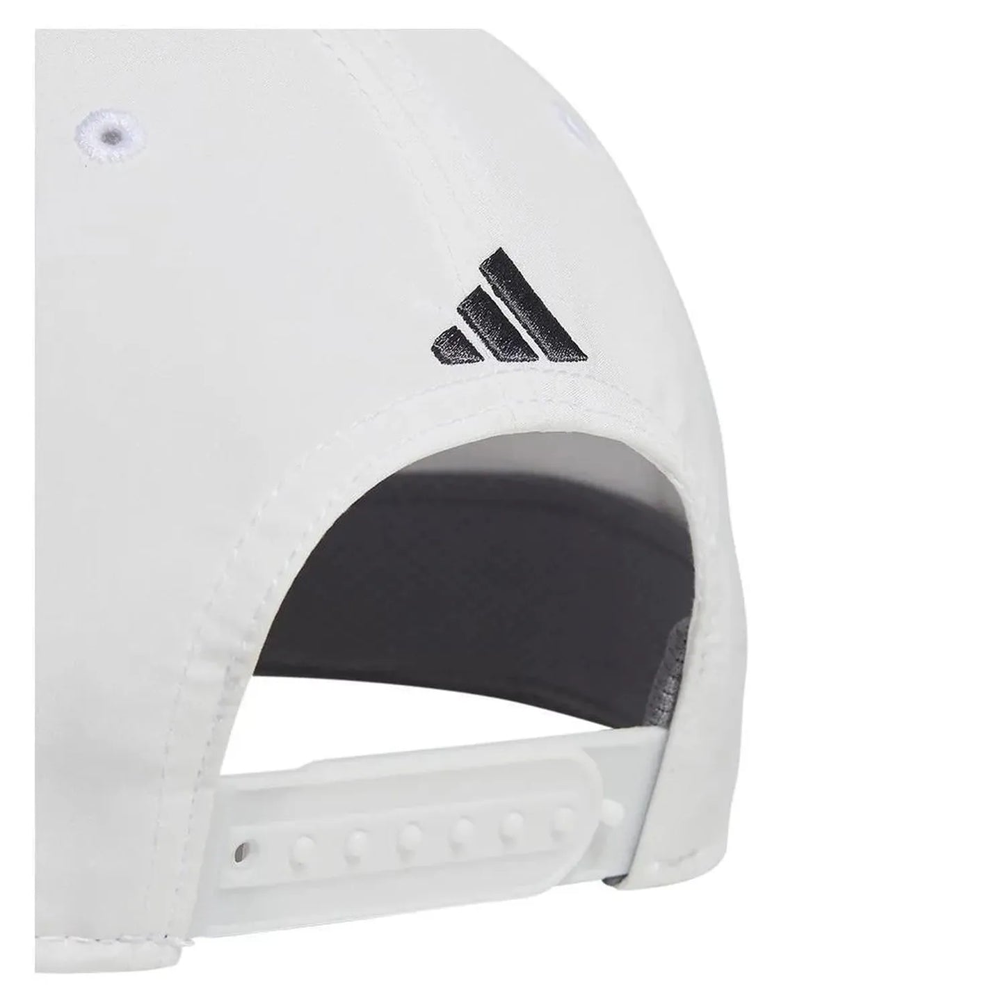 Men's 3-Bar Snapback 2.0 Hat White and Onyx Grey