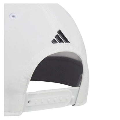 Men's 3-Bar Snapback 2.0 Hat White and Onyx Grey