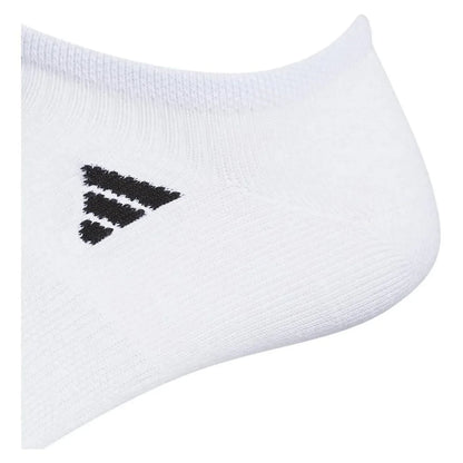 Men's Superlite 3.0 6 Pack No Show Tennis Socks White and Black