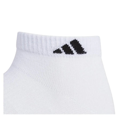 Men's Superlite 3.0 6 Pack Low Cut Tennis Socks White and Black