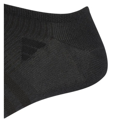 Men's Superlite 3.0 6 Pack No Show Tennis Socks Black and Night Grey