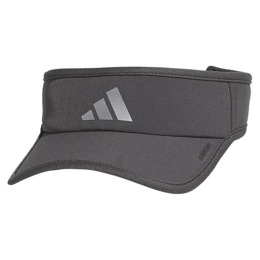 Menâ€™s Superlite 3 Visor Grey Six and Silver Metallic-Apparel-Adidas-5158652-1-Tennis Express