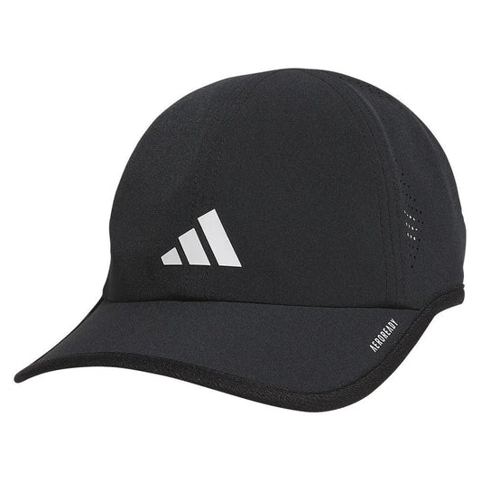 Juniors' Superlite 3 Hat Black and White-Apparel-Adidas-5158696-1-Tennis Express