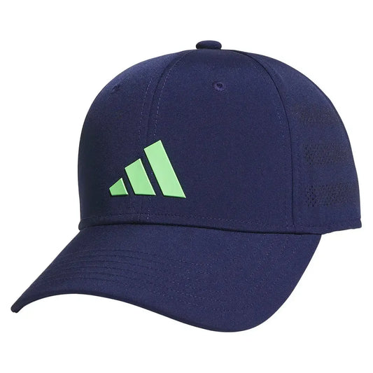Juniors' Gameday 2 Snapback Dark Blue and Lime Burst Green-Apparel-Adidas-5160084-Tennis Express