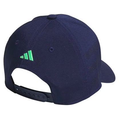Juniors' Gameday 2 Snapback Dark Blue and Lime Burst Green