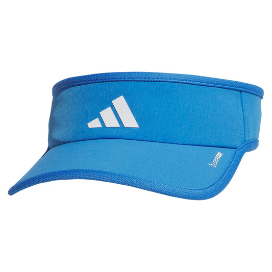 Women's Superlite 3 Tennis Visor Ray Blue and White-Apparel-Adidas-5161633-S26-676147Tennis Express