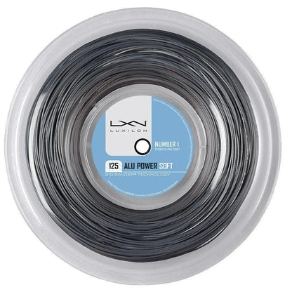 ALU Power Soft 17G Tennis String Reel Silver-Strings-Luxilon-51815-DEFAULT-L-Tennis Express