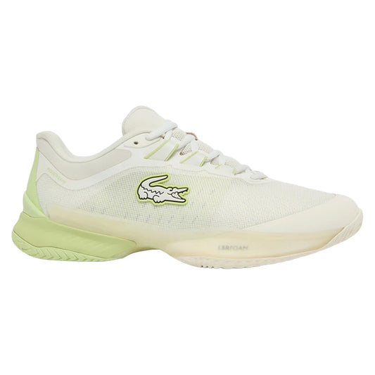 Men's AG-LT Ultra Tennis Shoes Off White and Light Green