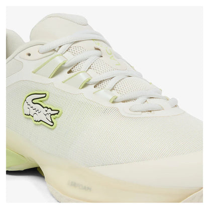 Men's AG-LT Ultra Tennis Shoes Off White and Light Green