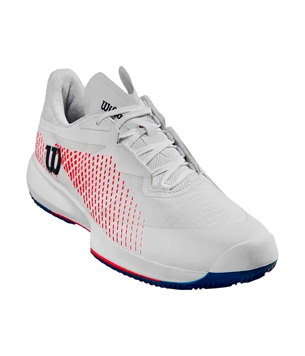 Padel Shoes Wilson Kaos Swift 1.5 Clay White/D V Blue/Wilson Red