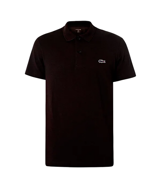 Polo Lacoste Regular Fit Algodon Negro