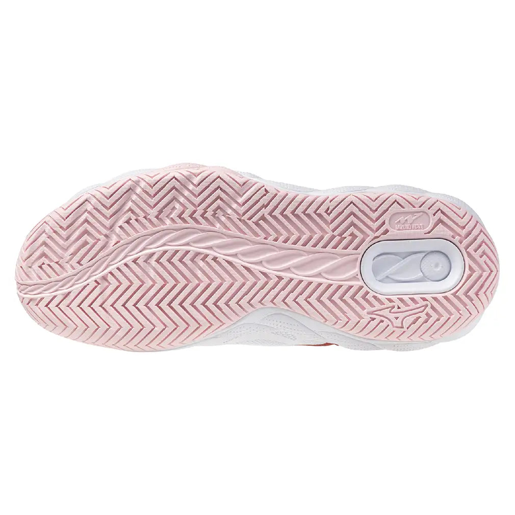 Women's Wave Enforce Court AC Tennis Shoes White and Pinkesque