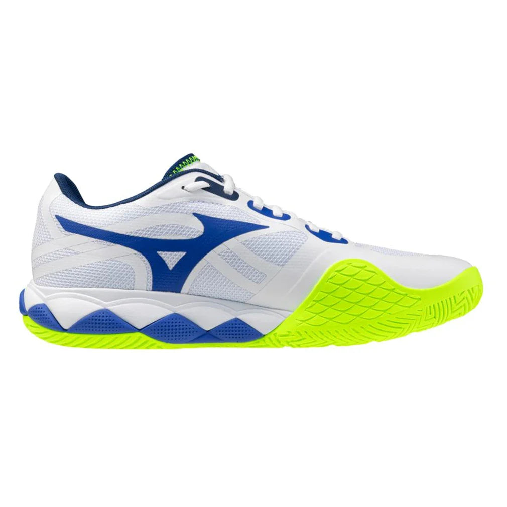 Men's Wave Enforce Tour 2 AC Tennis Shoes White and Dazzling Blue