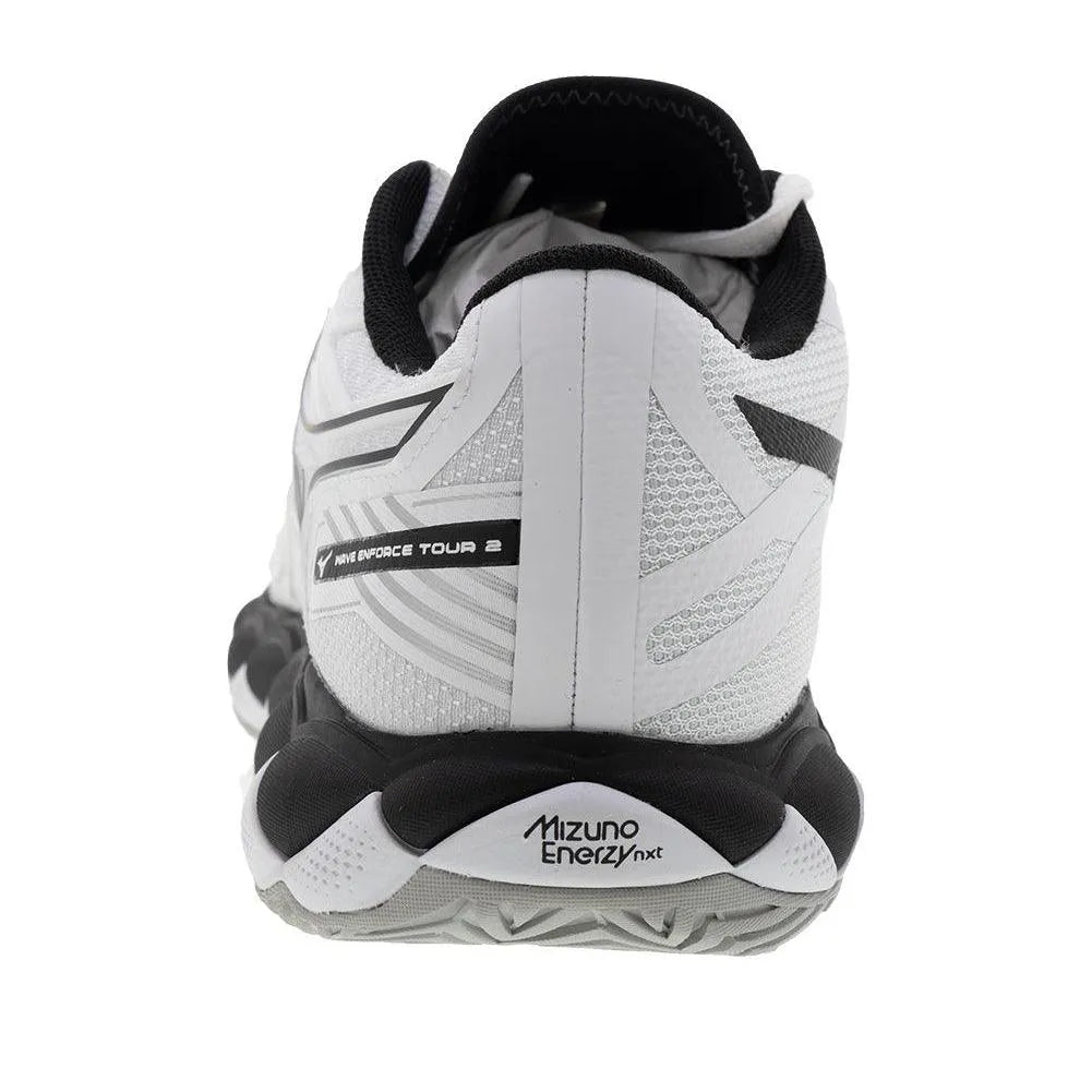 Men's Wave Enforce Tour 2 Tennis Shoes White and Black