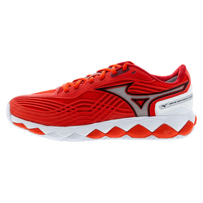 Men's Wave Enforce Tour 2 AC Tennis Shoes Fiery Red and White