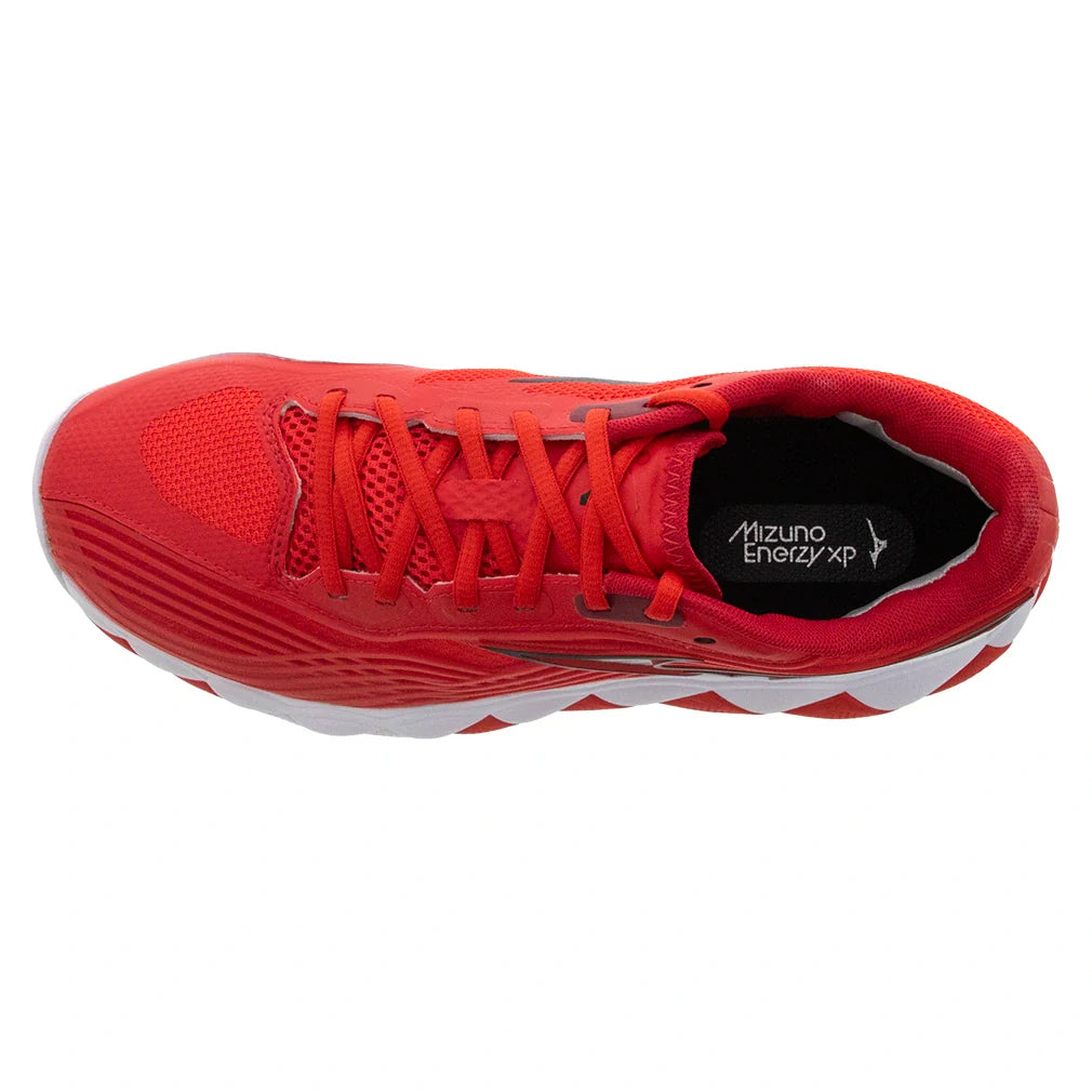 Men's Wave Enforce Tour 2 AC Tennis Shoes Fiery Red and White
